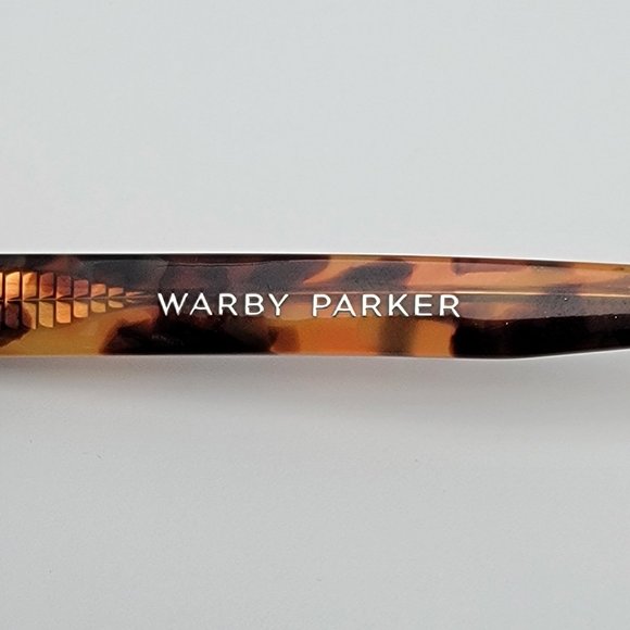*SOLD* Warby Parker Eliot 3239 Honey Tortoise Vintage Inspired Eyeglasses Frame - Picture 9 of 16